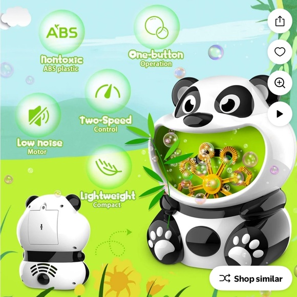 Panda bubble machine - Picture 2 of 4
